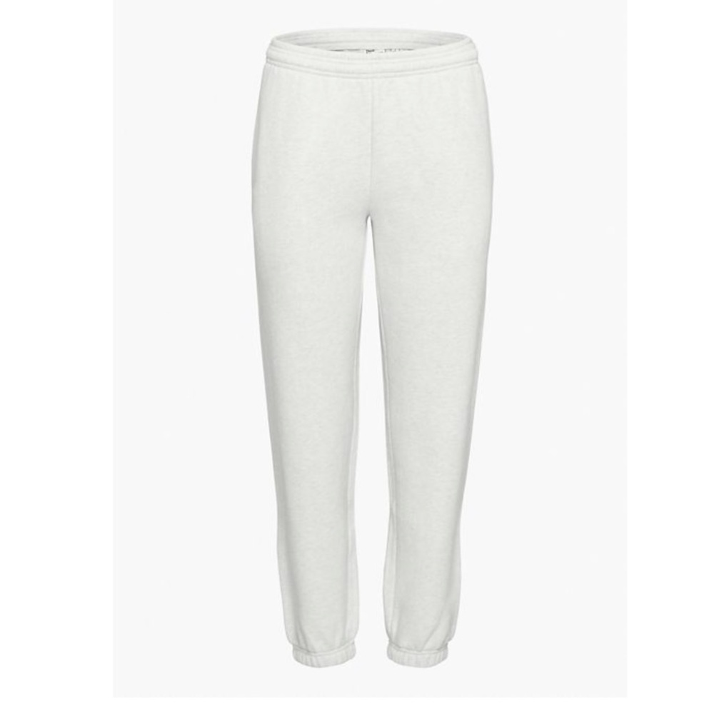 Aritzia TNA Sweatpants Heather Cloud White